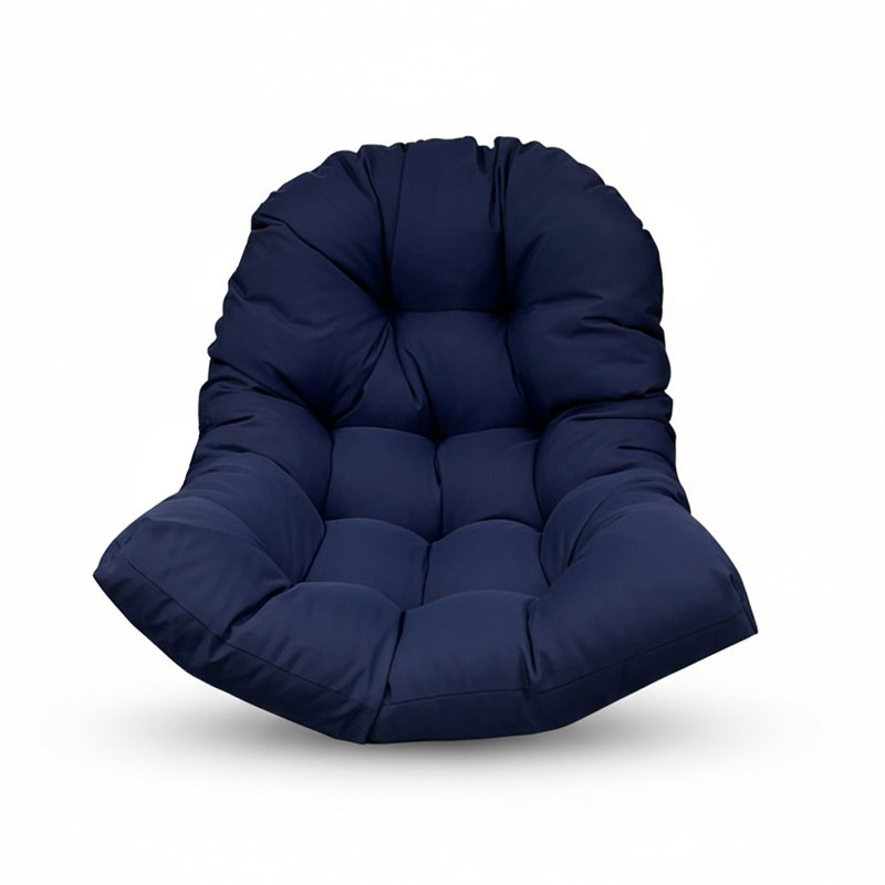 Hammock Swing Chair Cushion Outdoor Egg Chair Replacement Cushion With Removable Cover For Garden Patio Porch Furniture