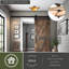 Mia Glass Semi Flush Mount