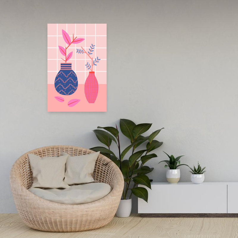 In In Mood Mood, paysage abstrait minimaliste, art naturel, H 24 po x l 16 po