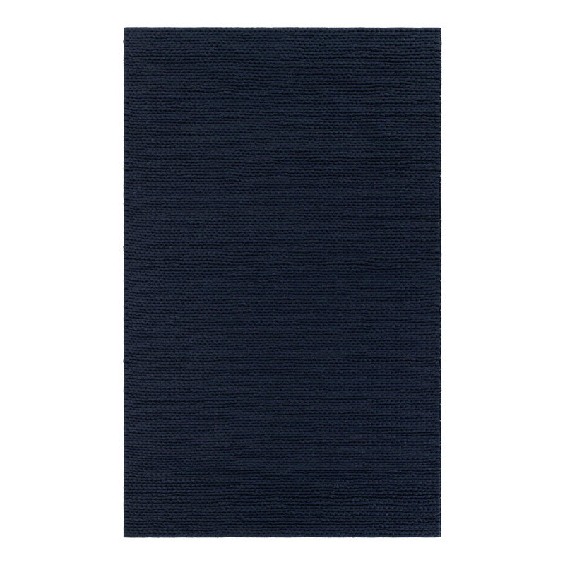 Yanellie Hand Loomed Wool Indoor Rug, Rectangle 5'1" x 8'