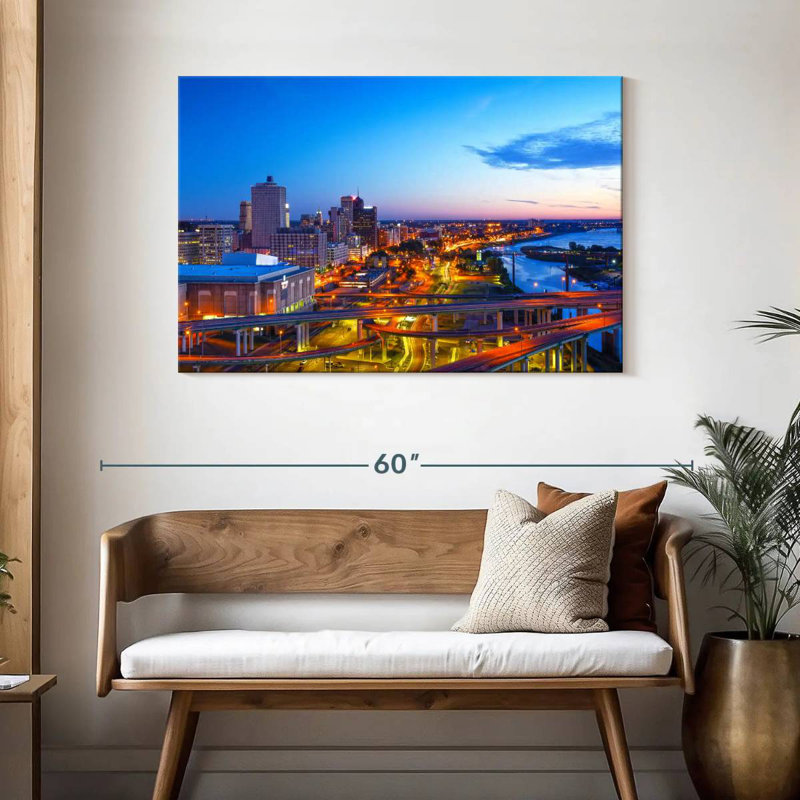 Senne Memphis Highways, 30" H x 45" W
