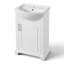 Meuble-lavabo sur pied l 19,8 po avec lavabo en céramique-902419605
