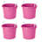 Homz Plastic Storage Tub & Tote-130515453-130515455