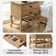 Evars Traditional 3-Drawer Fully Assembled Nightstand with Hidden Drawer and Built-In Power Outlet 