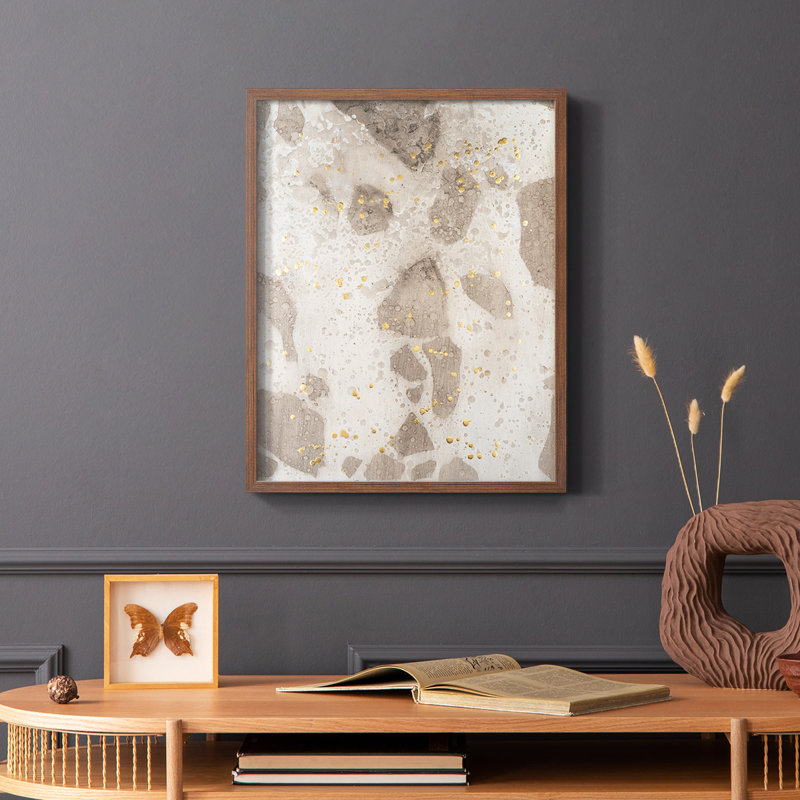 Chordata I Framed Print - Solid Wood, 10" H x 8" W, Brown