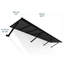 Palram - Canopia Augustine 3.7' x 3'  Awning - Black/Grey-138136915