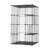 Versatile 3-Tier Wire Cat Cage with Multiple Platforms and Doors for Play and Comfort