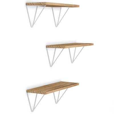 Chere 3 Piece Bracket Shelf