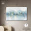 «Mirrored Aqua Dream II», art mural bleu sarcelle par -35167616-35167625