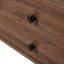 Modern Coffee Table with Stainless Steel Frame and Open Storage Shelf