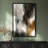 Framed Canvas Wall Art - Vintage Abstract Wall Prints for Bedroom - -846749792-846749795