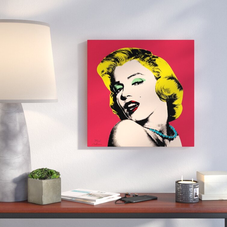 Ivy Bronx Marilyn Monroe VI On Canvas by Mark Ashkenazi Print | Wayfair
