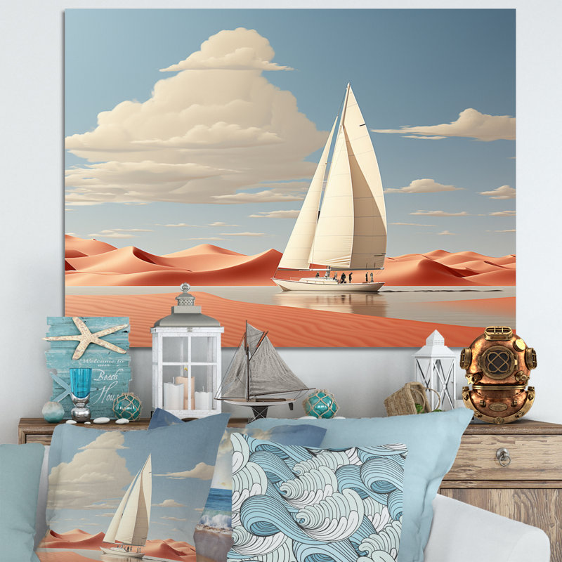 Alyia - Imprimé, Toile tendue, H 16 po x l 32 po x P 1 po