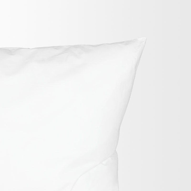 Solid Colour Fabric Reversible Throw Pillow, 13" x 21"