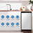 3.2 Cu. Ft. Mini Fridge with Freezer Reversible Door for Flexible Placement, 7 Precise Temp Controls& 2 Easy-Clean Shelves, ldeal for Bedrooms/Offices/Dorms-95052710