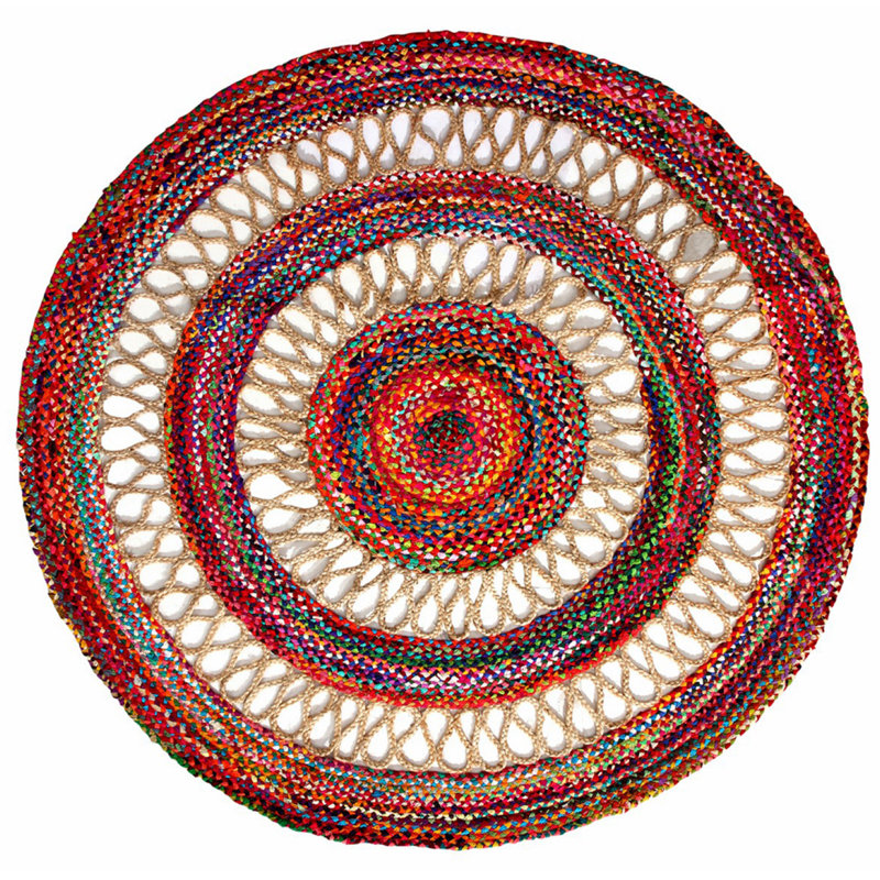 Tapis 100% jute Haven Jute Collection, Rond 6 pi
