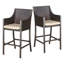 Tabouret de bar 30 po avec coussin Liggins