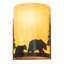 1 - Light Flush Mounted Sconce