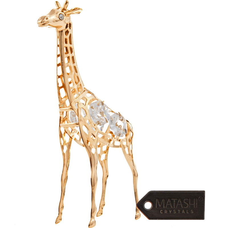 Figurine girafe à col long