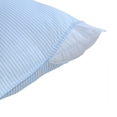 Striped Cotton Pillow Cover