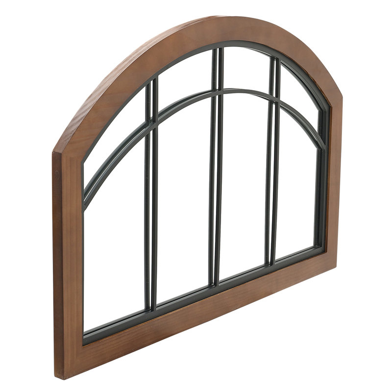 Mikado Wood Flat Wall Mirror