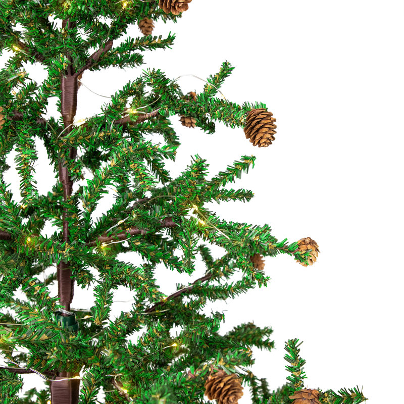 Artificial Pine Christmas Tree with Lights