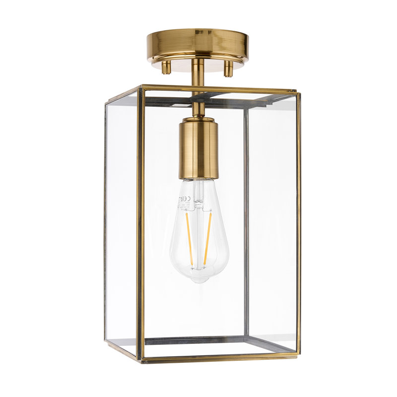 Reba 1 - Light Glass Flush Mount