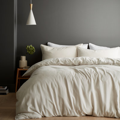 Relaxed Cotton Linen Duvet Cover Set