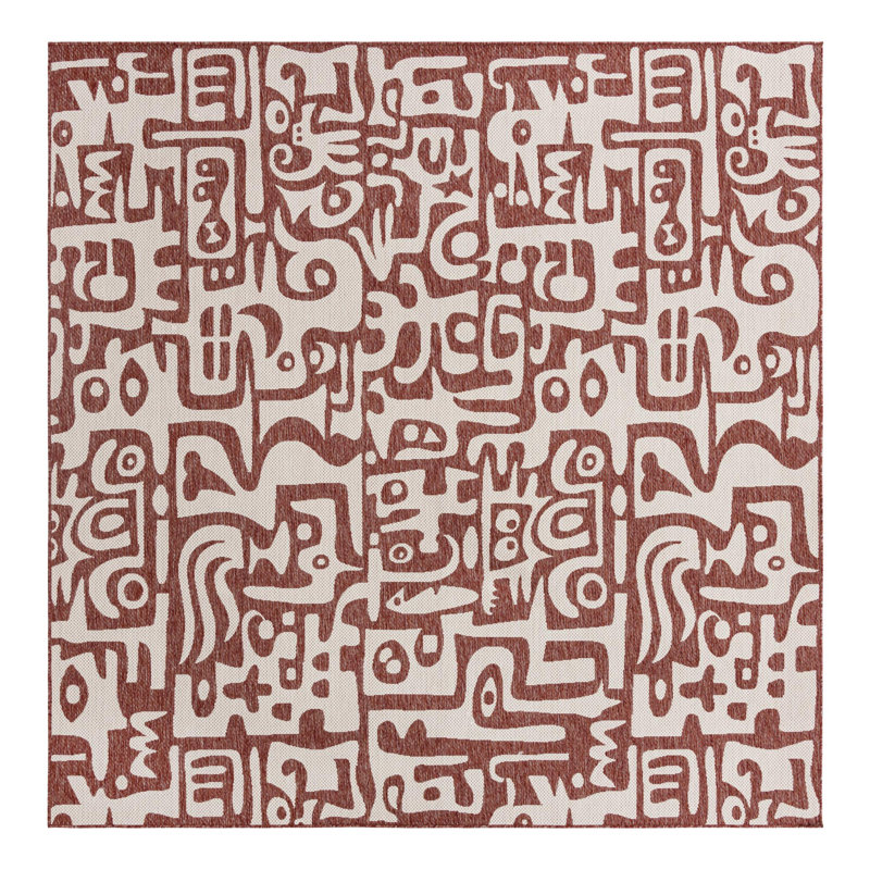 Tapis Lyric Hower, Carré 10 pi