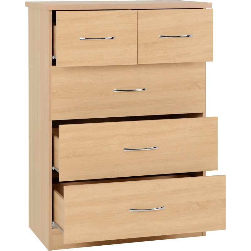 Cascio 4 Piece Bedroom Set, Natural