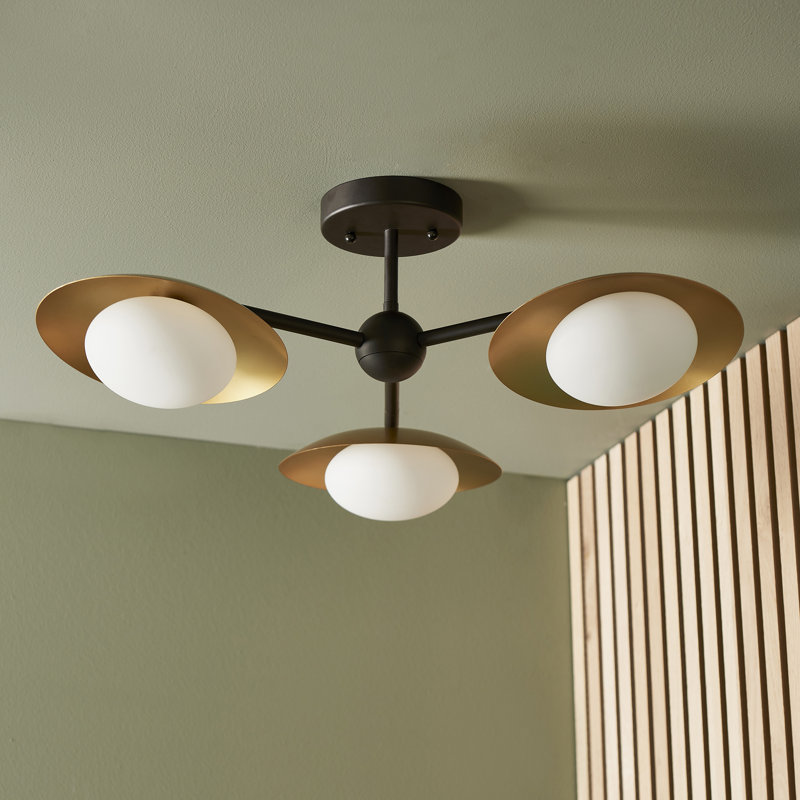 Neena 3 -Light Unique LED Chandelier