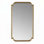 Rounded Rectangle Fluted Wall Mirror