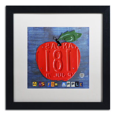 « apple children », toile encadrée Valarie