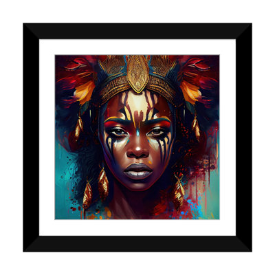 Powerful African Warrior Woman III