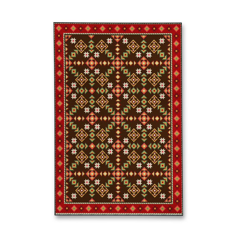Tapis tissé crème Mosso, 3'3" x 4'11"
