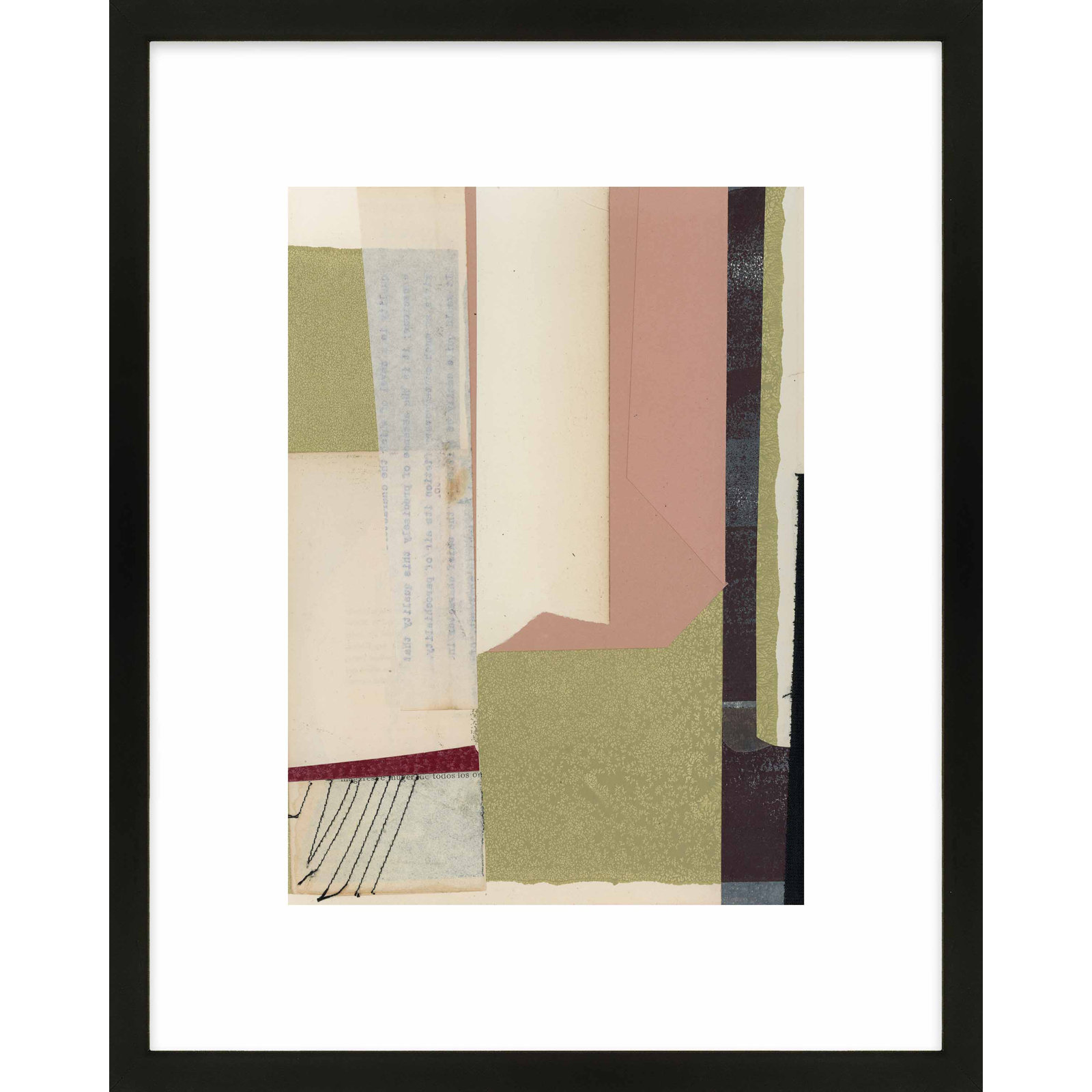 Everything Again Print by Driftway Studio, Black, 30" H x 24" W