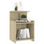 Averlee Bed Cabinet 40x35x60 cm Engineered Wood-578951479-657663851