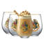 Ensemble de 4 verres sans pied Hogwarts Heritage, 19 oz