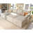 Modern 110 Inch Sofa Bed, Oversized 2 In 1 Pull Out Sleeper Couch With Sectional And Double Storage Chaise, Linen-1835866375