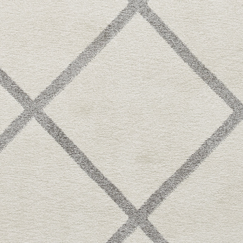 Estephany BRK35 (24371) Machine Made Area Rug Cream/Grey, Rectangle 160 x 220cm