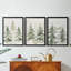 Christmas Holiday Art CDI - Toile tendue avec châssis sur mesure - 3 pièces-2096449249-2096449263