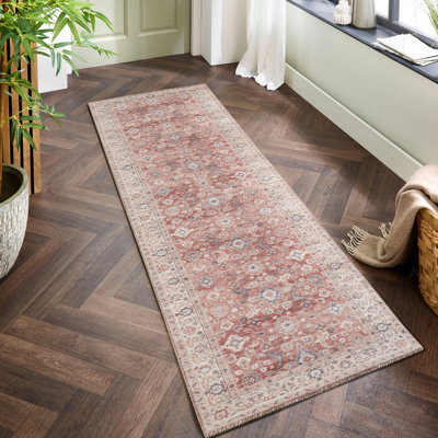 Red Majestic 7 po Tapis X 9 10 - Ajoutez du caractère et du confort à votre coin lecture, avec un support en jute,