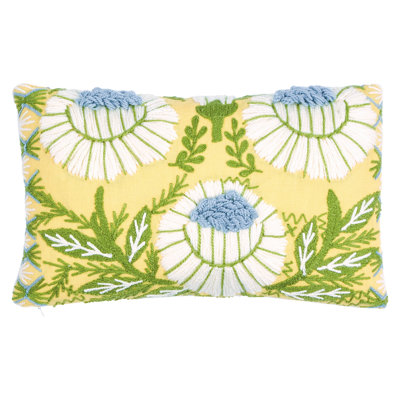 Marguerite Embroidery Pillow B