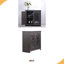 Armoire 34,37 "avec 2 portes réglables en miroir-62612663