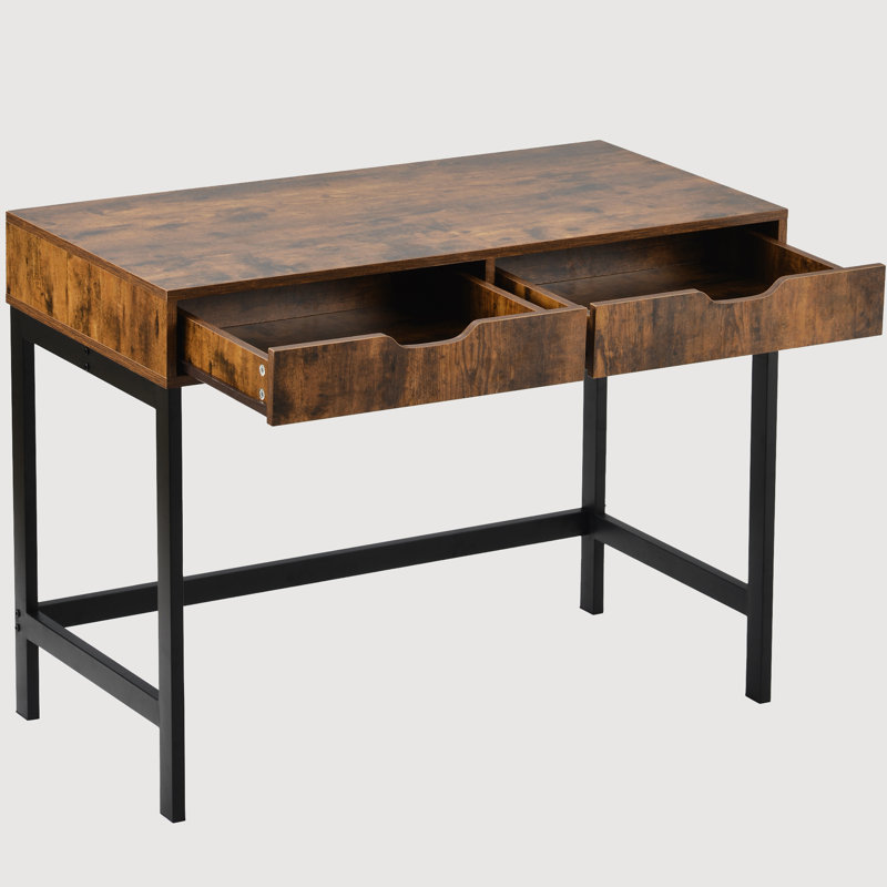 Nonita Dressing Table, Brown/Black