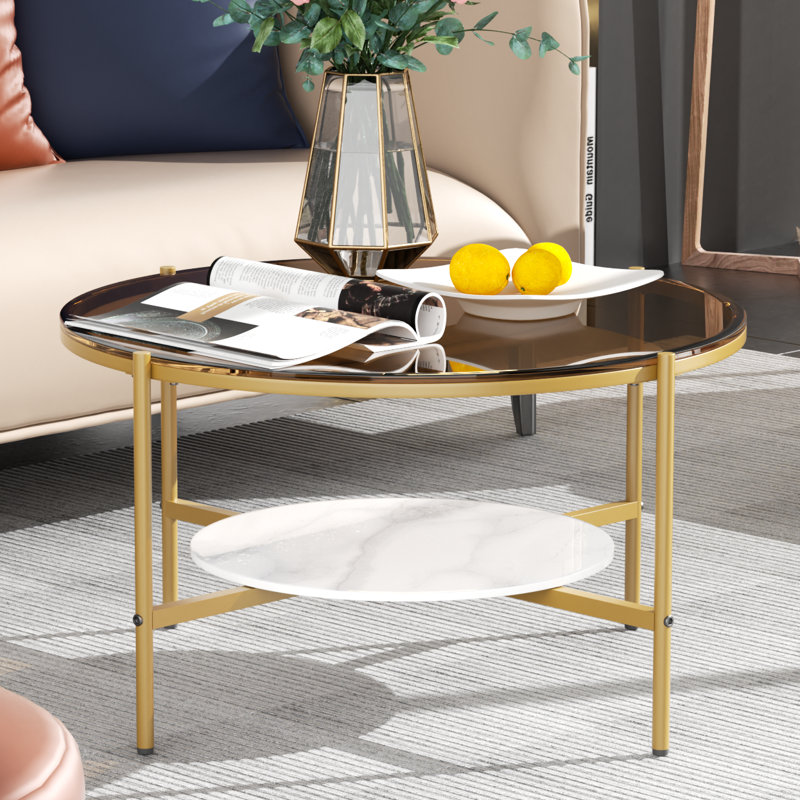 Table basse Shontoya, Or