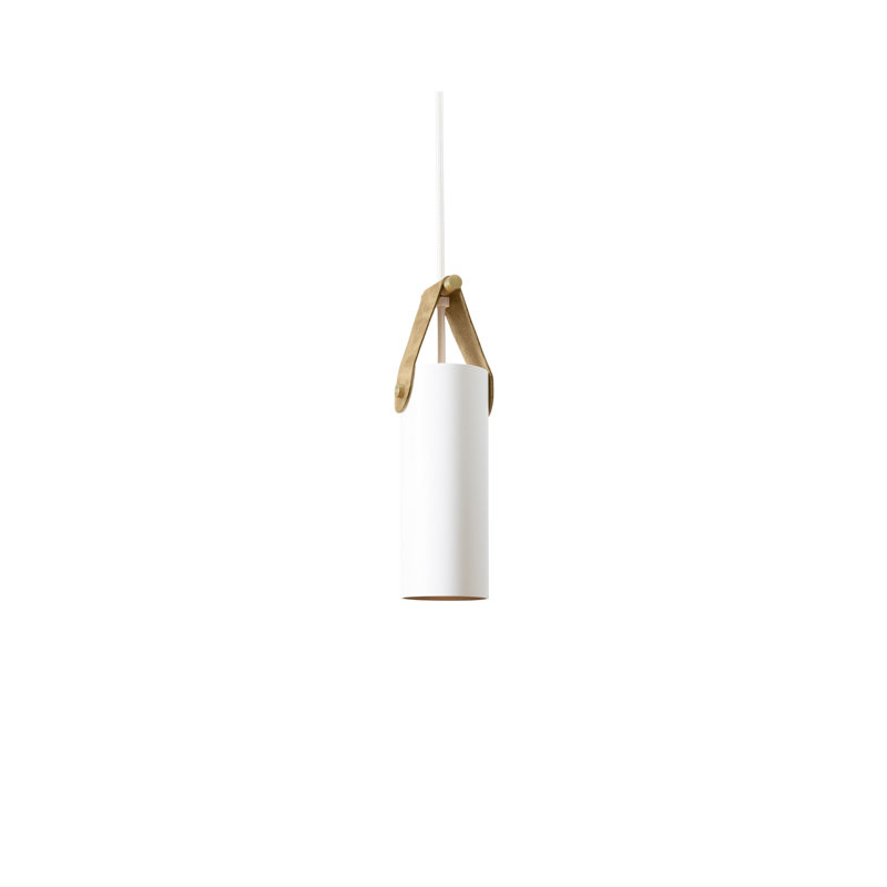 Spero Pendant, LED, White, Tan