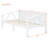 Twin Size Daybed, White-778775742-778775745