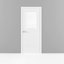 Porte standard en verre givré Mela-58144185