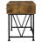 Avon Rustic 2-Piece Computer Desk And Bookcase